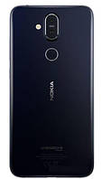 Задняя крышка корпуса Nokia 8.1 TA-1128, TA-1121, TA-1119, TA-1131 синяя Оригинал