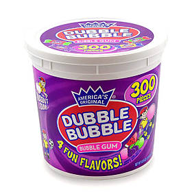 Жуйки Dubble Bubble Assorted Flavors gluten free 300шт