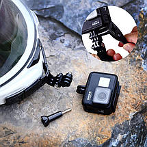 Кріплення на шолом Chin Mount для екшн камери GoPro SJCAM Xiaomi, фото 3