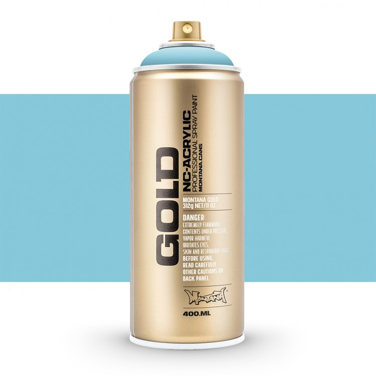 Аерозольна фарба Montana Gold 5110 Himalaya (Блакитний) 400 мл, фото 1