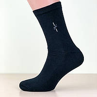 Мужские высокие хлопковые носки с махровой стопой Style Luxe
