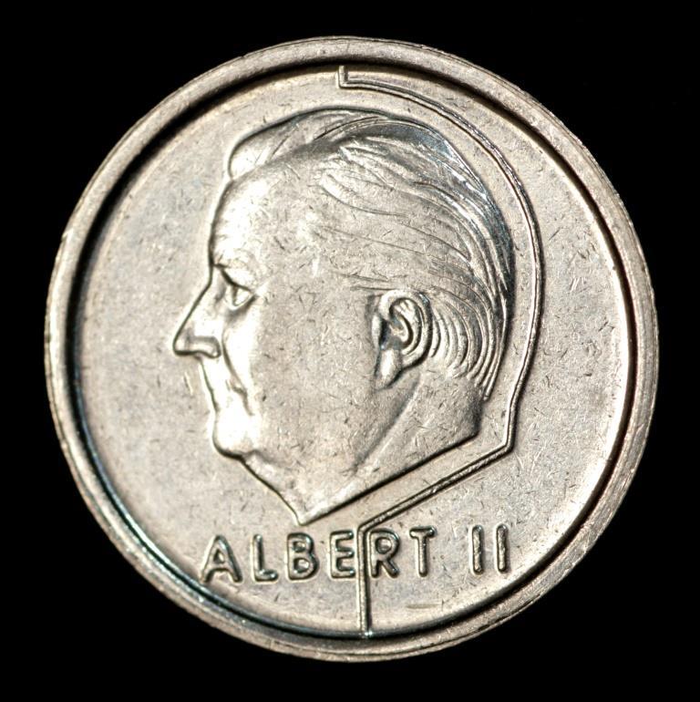 Монета Бельгії 1гладень 1994-95 рр. Альберт II