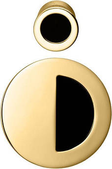 Дверна ручка купе для розсувних дверей Colombo LC211 OL Латунь полірована