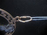 Золотий кулон підвіска Знак Зодіаку Овен 1.42 грама Золото 585 проби, фото 9