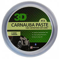 3D Віск карнауби з посиленням блиску та глибини кольору Carnauba Paste Wax Paste 327g