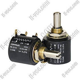 Потенціометр CONTELEC PD2210-1k / 4A MB