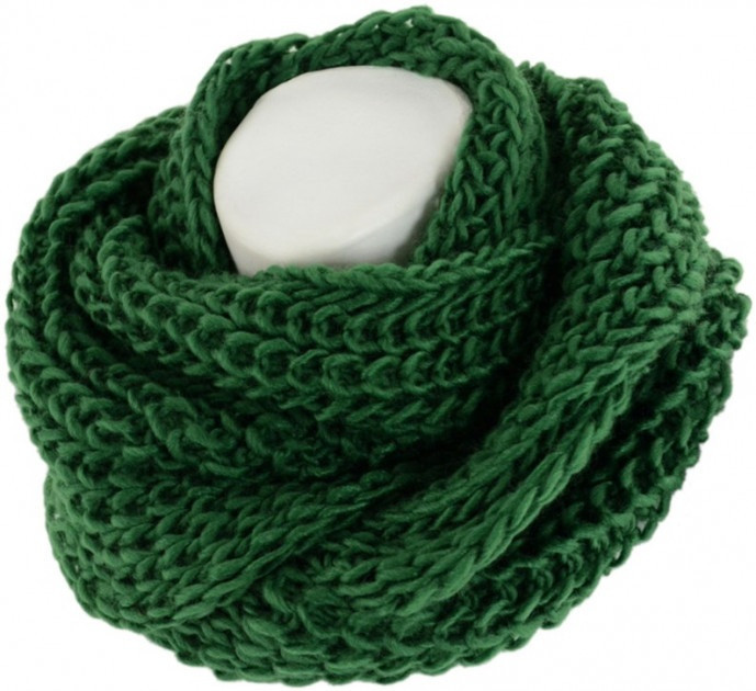 Снуд хомут жіночий Autumn voice зелений, фото 1