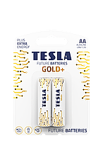 Батарейка TESLA GOLD LR6/ AA/1199 лужна (бл/2шт)