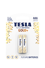 Батарейка TESLA GOLD LR03/ AAA/1120 лужна (бл/2шт)