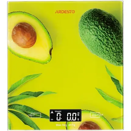 Ваги кухонні Ardesto SCK-893AVOCADO, фото 2