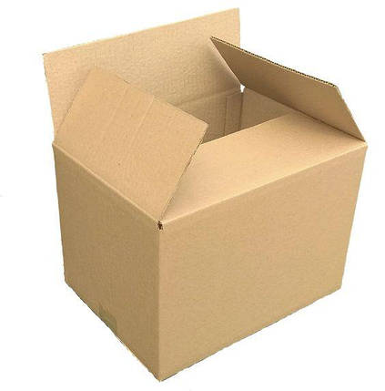 ГОФРОЯЩИКИ 500Х400Х250 БУРИЙ. КОРТОННІ КОРОБКИ, фото 2