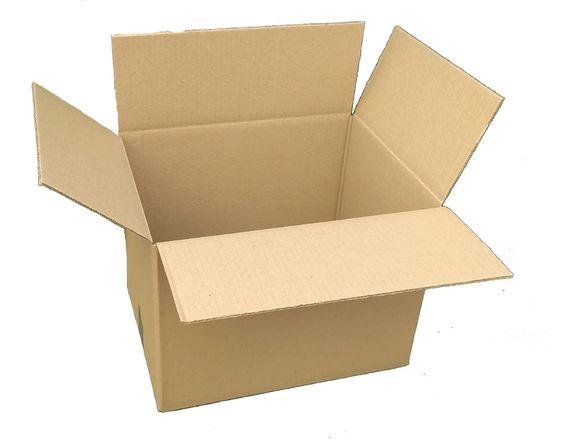 ГОФРОЯЩИКИ 500Х400Х250 БУРИЙ. КОРТОННІ КОРОБКИ