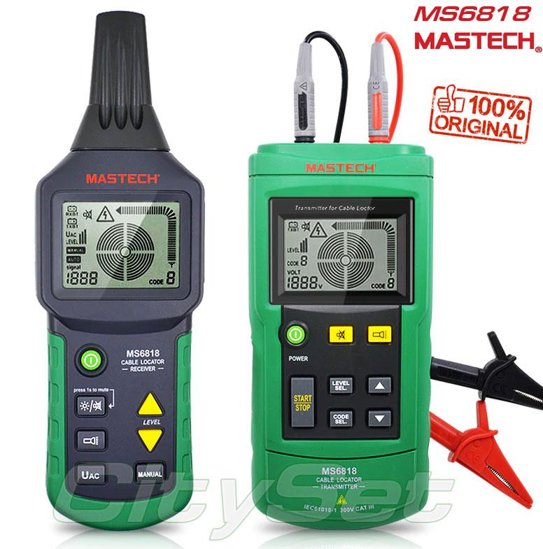 MS6818 Mastech, кабельний тестер, трасошукач, глибина детектування до 2 ...