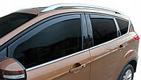 Дефлектори вікон (вставні!) вітровики Ford Kuga 2013-2020 4шт., Hic + HEKO, 15307