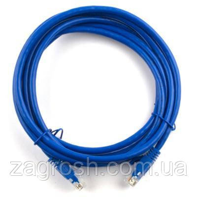 Promo Ціна! Патч-корд 7.5м, RJ-45, Cat.5e, CU, мідь, синій Ritar (PCR-CU/7.5Be / 04289) - тільки на ZaGrosh.com.ua