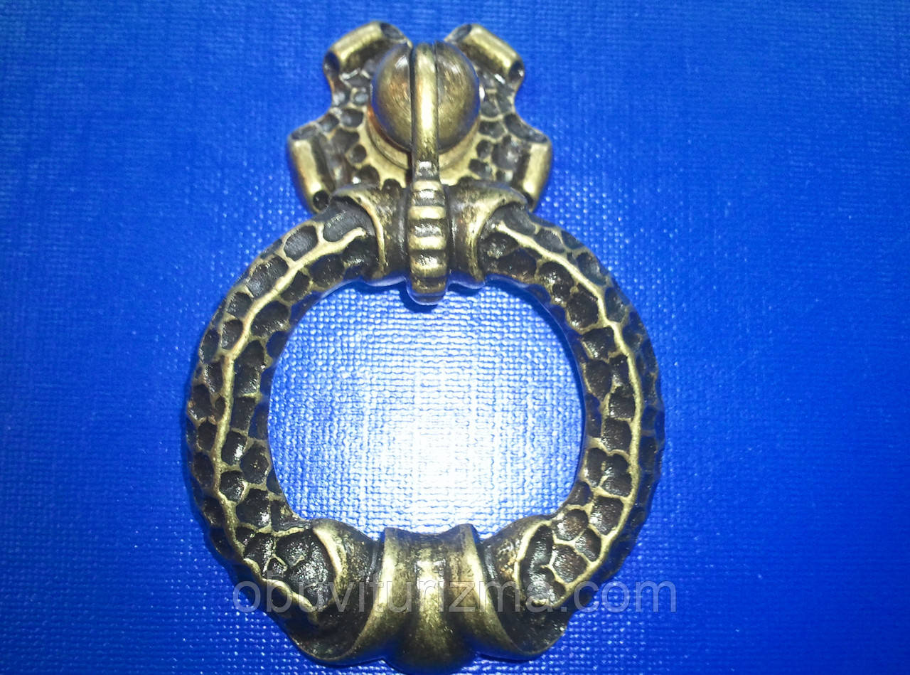 Ручка меблева кільце "кобра, фото 1