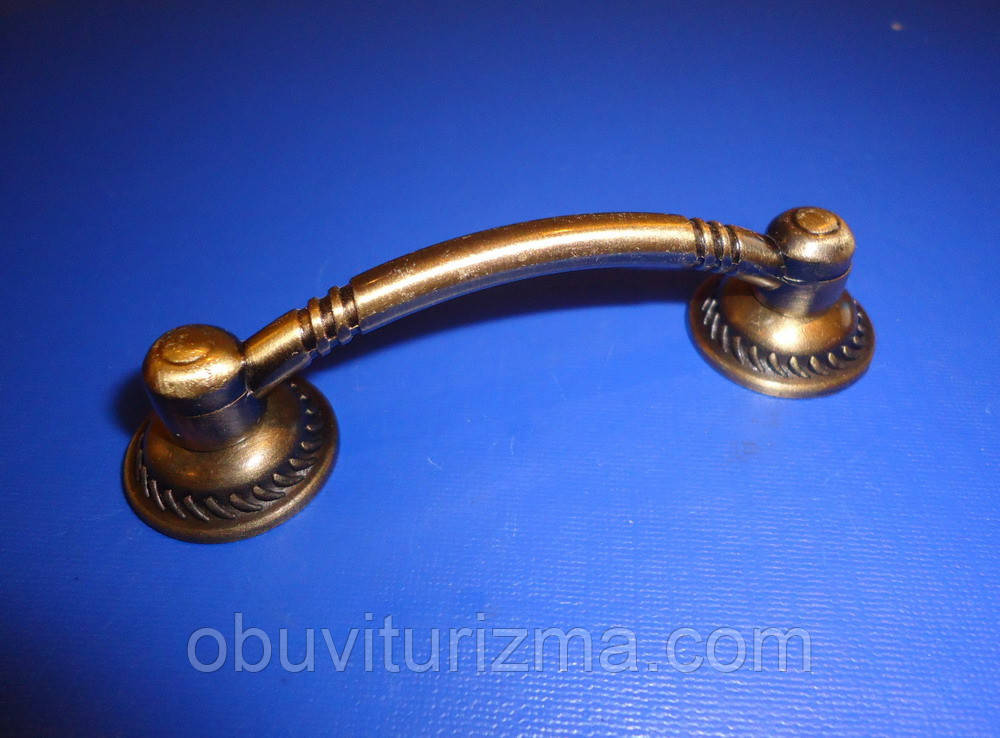 Ручка 64мм на ніжках бронза, фото 1