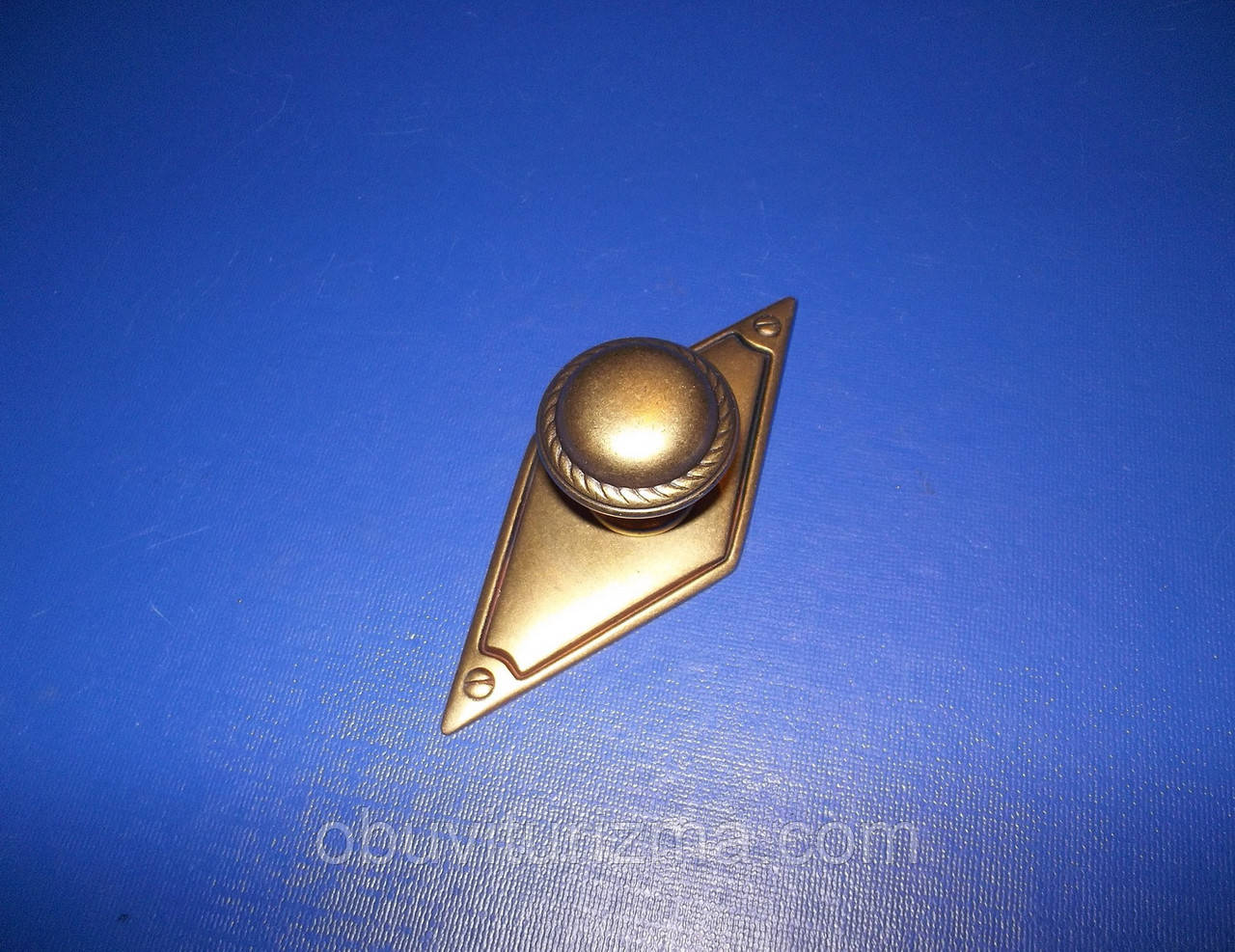 Ручка меблева GG 36 на планці з декором, фото 1