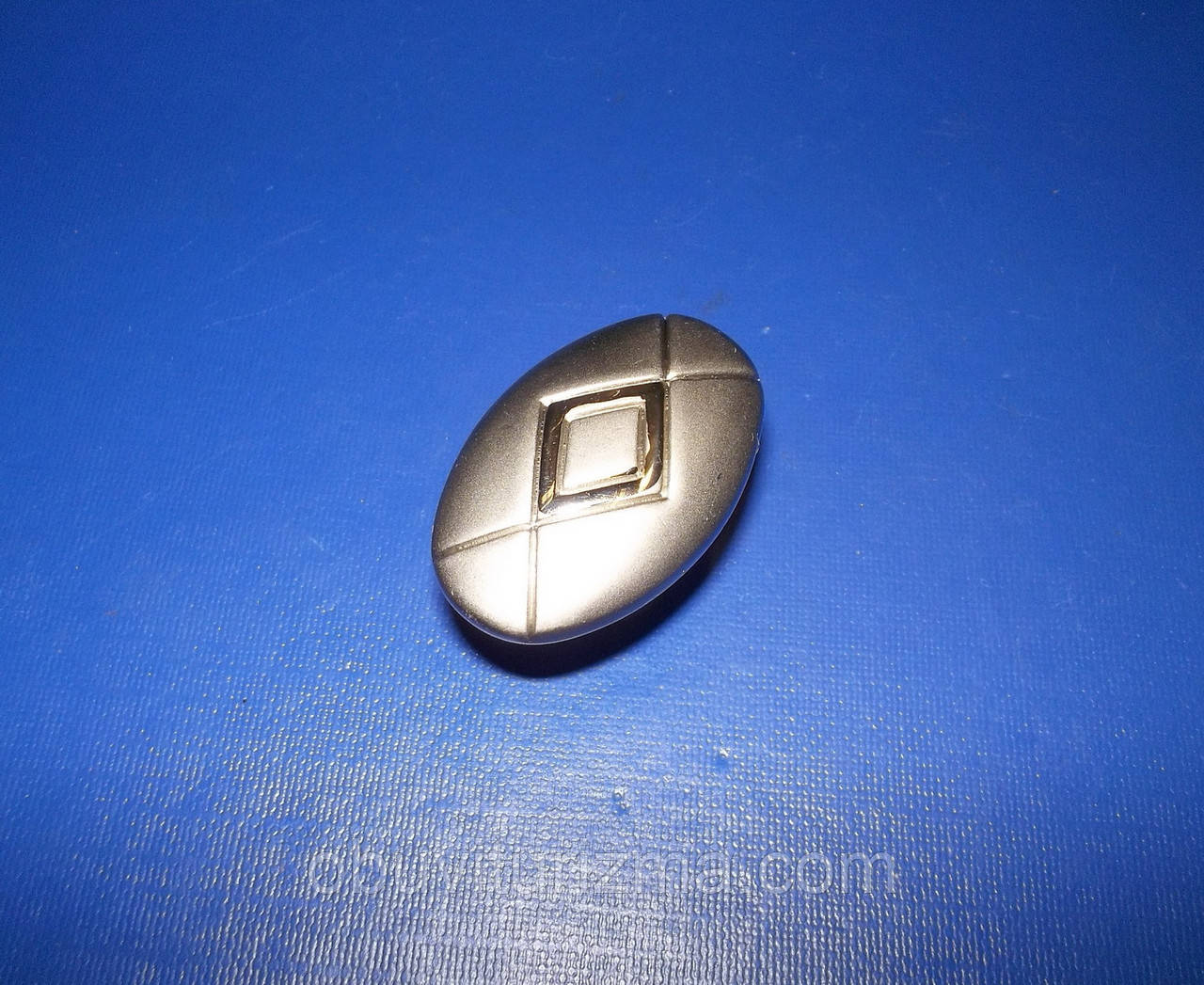 Ручка меблева ромбик сатин - хром, фото 1