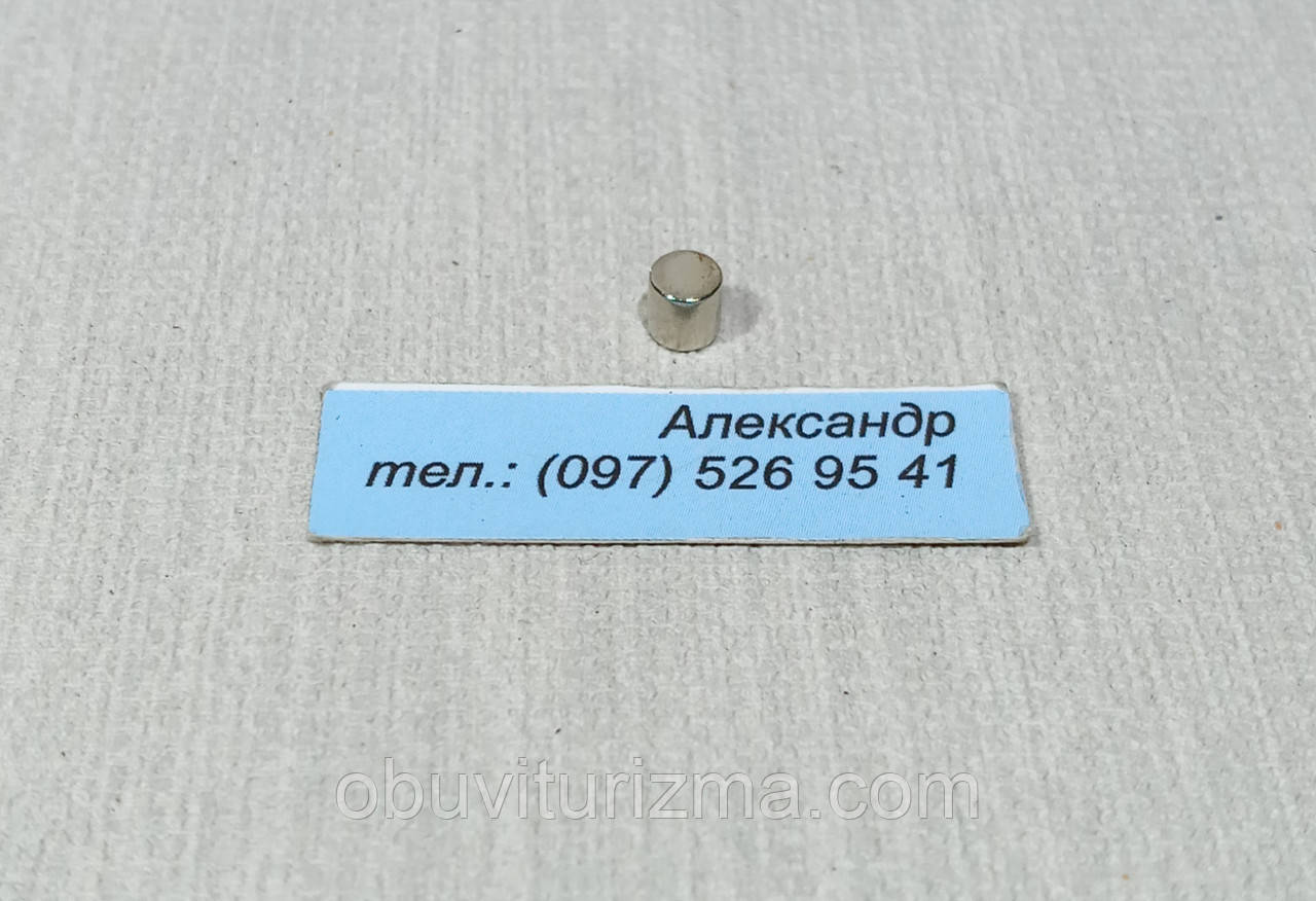 Магніт неодимовий диск 4мм/4мм (0.5 кг)