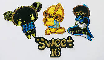 Термоаплікація дитяча мікс (1 шт)