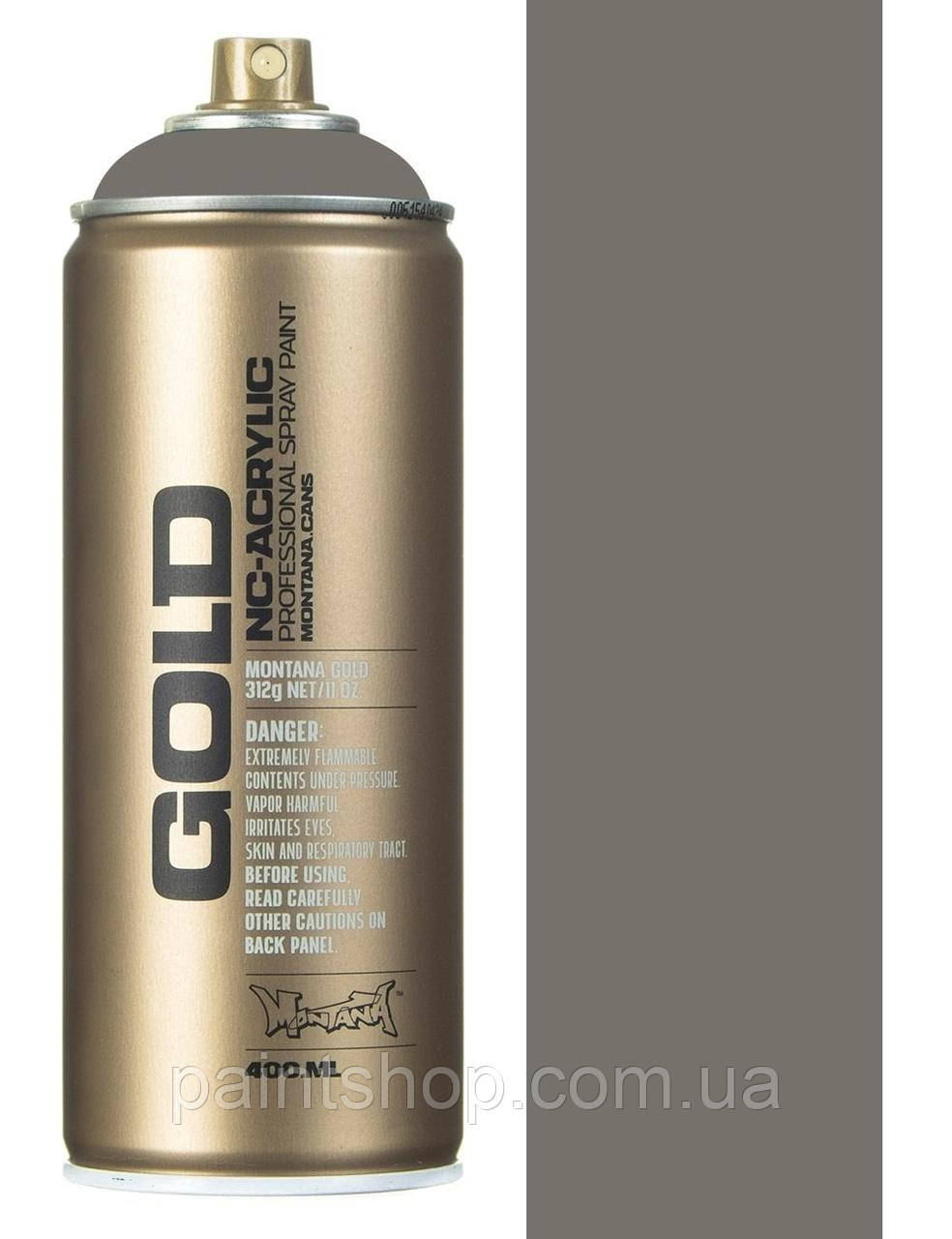 Аерозольна фарба Montana Gold 7260 Meteorite (Сірий) 400 мл