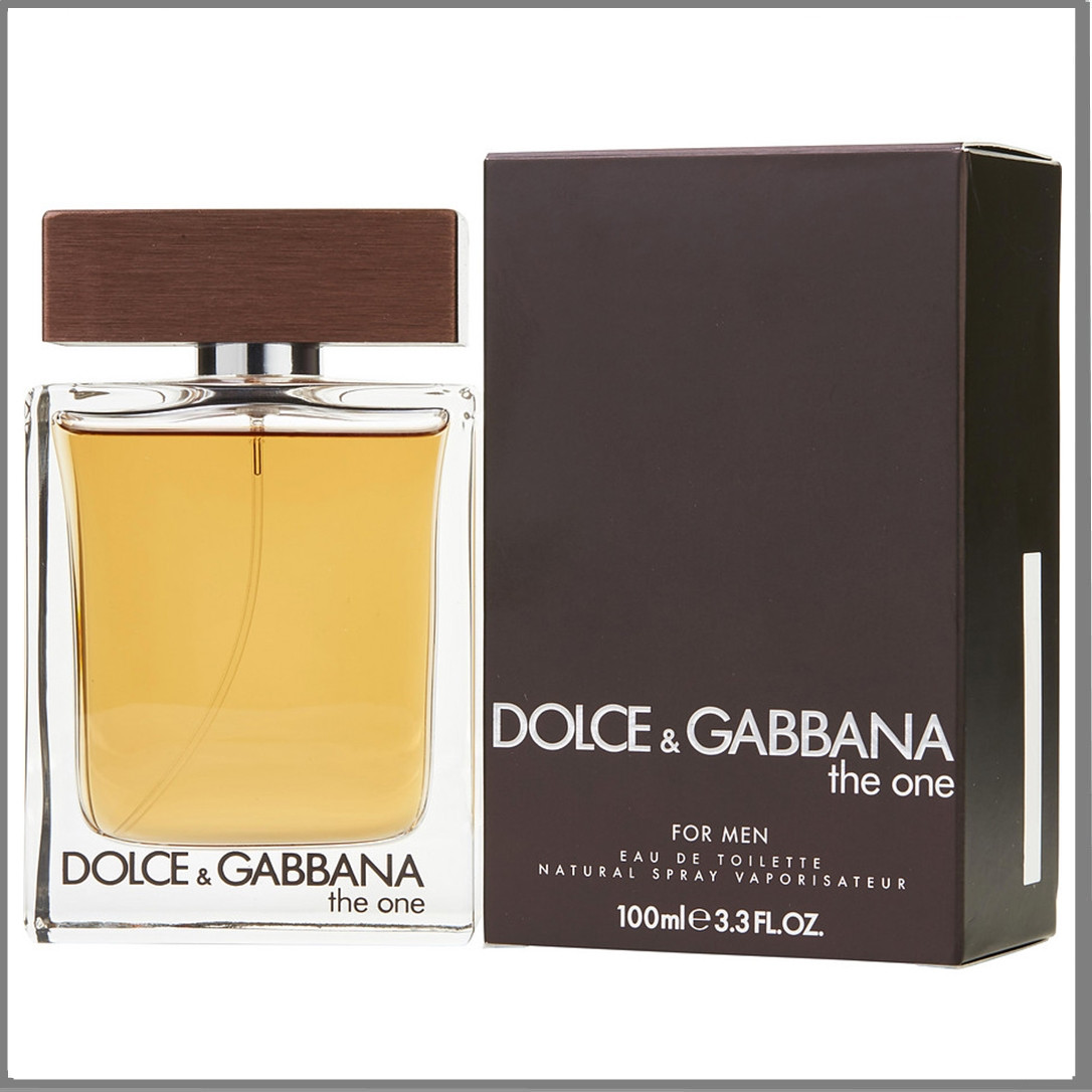 Dolce&Gabbana The One For Men туалетна вода 100 ml. (Дільче Габбана Зе Уан фор Мен)