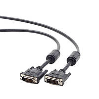 Кабель DVI Dual Link 24+1 відео телекомунікаційний CC-DVI2-BK-10 3 метри