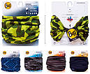 Баф осінь вовна BUFF Lightweight Merino Wool black, фото 6