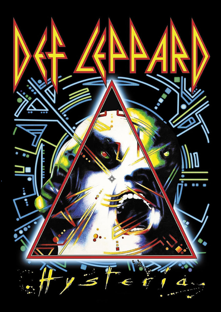 Плакат DEF LEPPARD Hysteria