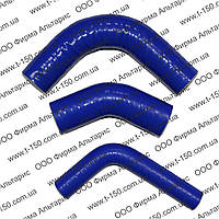 Патрубки радіатора МТЗ-80/82/892 Д-240/243/254, комплект 3 шт, силікон