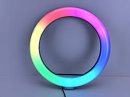 Кільцевий світло СХВ RGB 30см