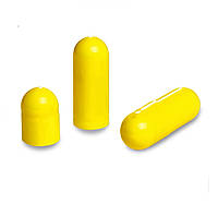 Пустые желатиновые капсулы №0 желтые, раздельная (заказ кратно 100 шт)