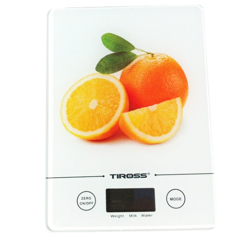 Ваги кухонні Tiross TS1301 orange Польща