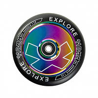 Колеса для самоката explore / Колеса для трюкового самоката Explore 110 мм литой диск алюминий