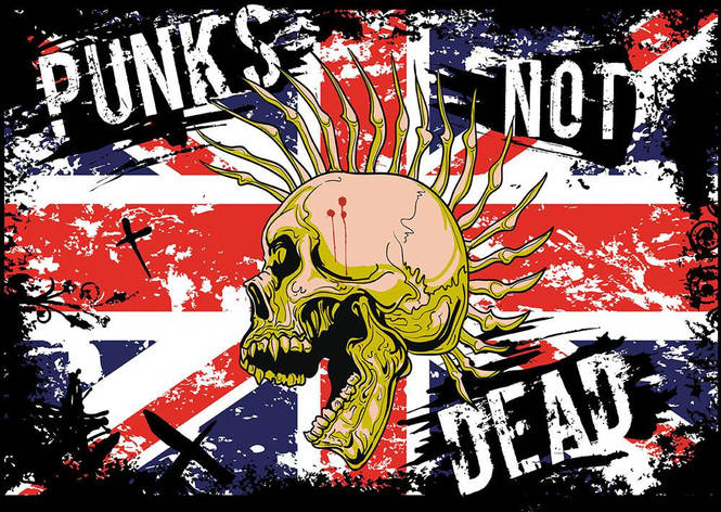 Плакат PUNK'S NOT DEAD, фото 1