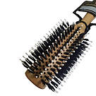 Щітка кругла комбінована брашинг Hercules round brush walnut клен, фото 2