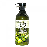 Гель для душа Wokali Prof Shower Gel Plant Natural Olive WKL088 550 мл
