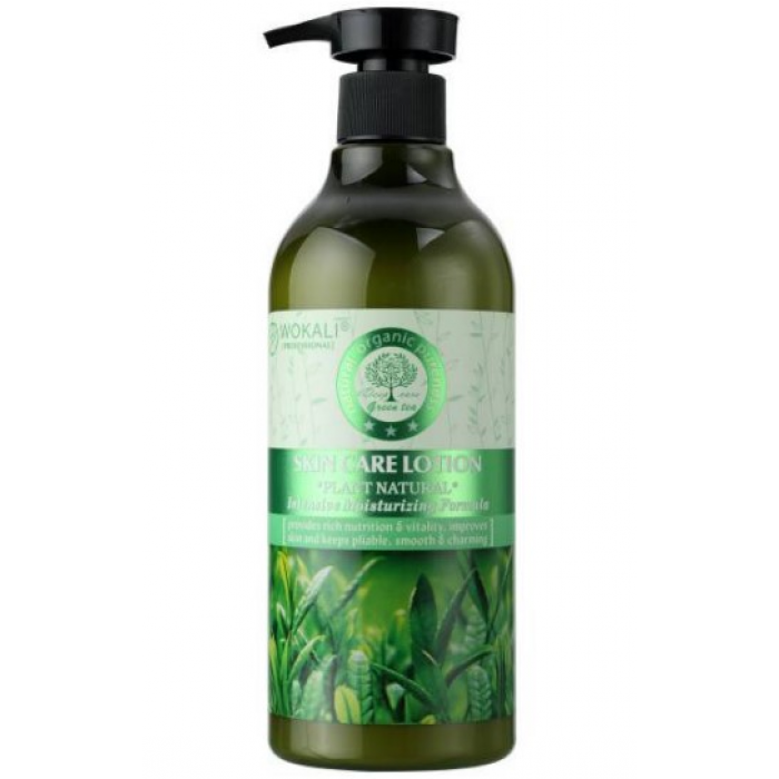 Лосьйон для тіла Wokali Prof Skin Care Lotion Plant Natural Green Tea WKL173 550 мл