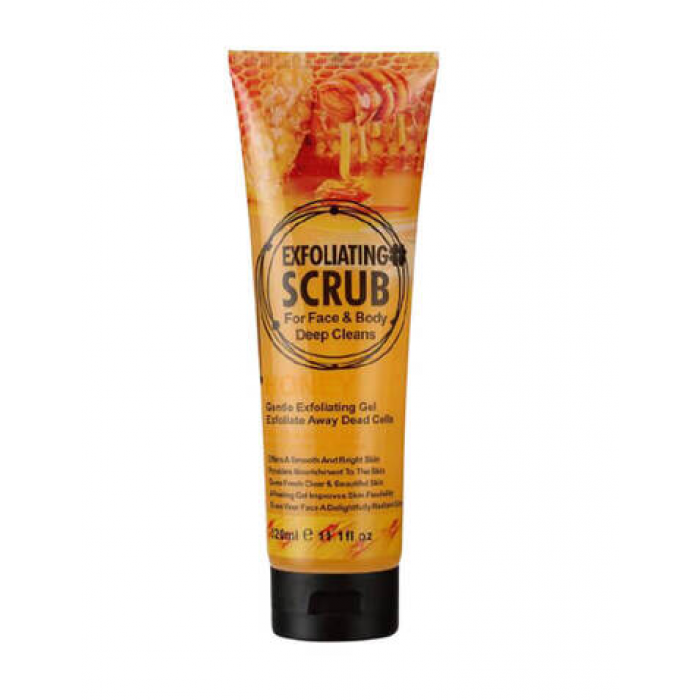 Скраб для обличчя і тіла Wokali Honey Face and Body Exfoliating Scrub WKL575 320 мл