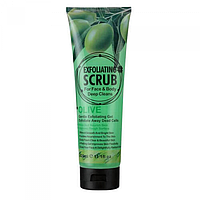 Cкраб для лица и тела Wokali Olive Face and Body Exfoliating Scrub WKL585 320 мл