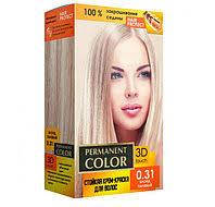 Гель-фарба для волосся "Славия" тон блонд палевий (код відтінку 031)