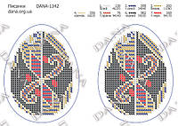Схема под бисер Писанки А5
