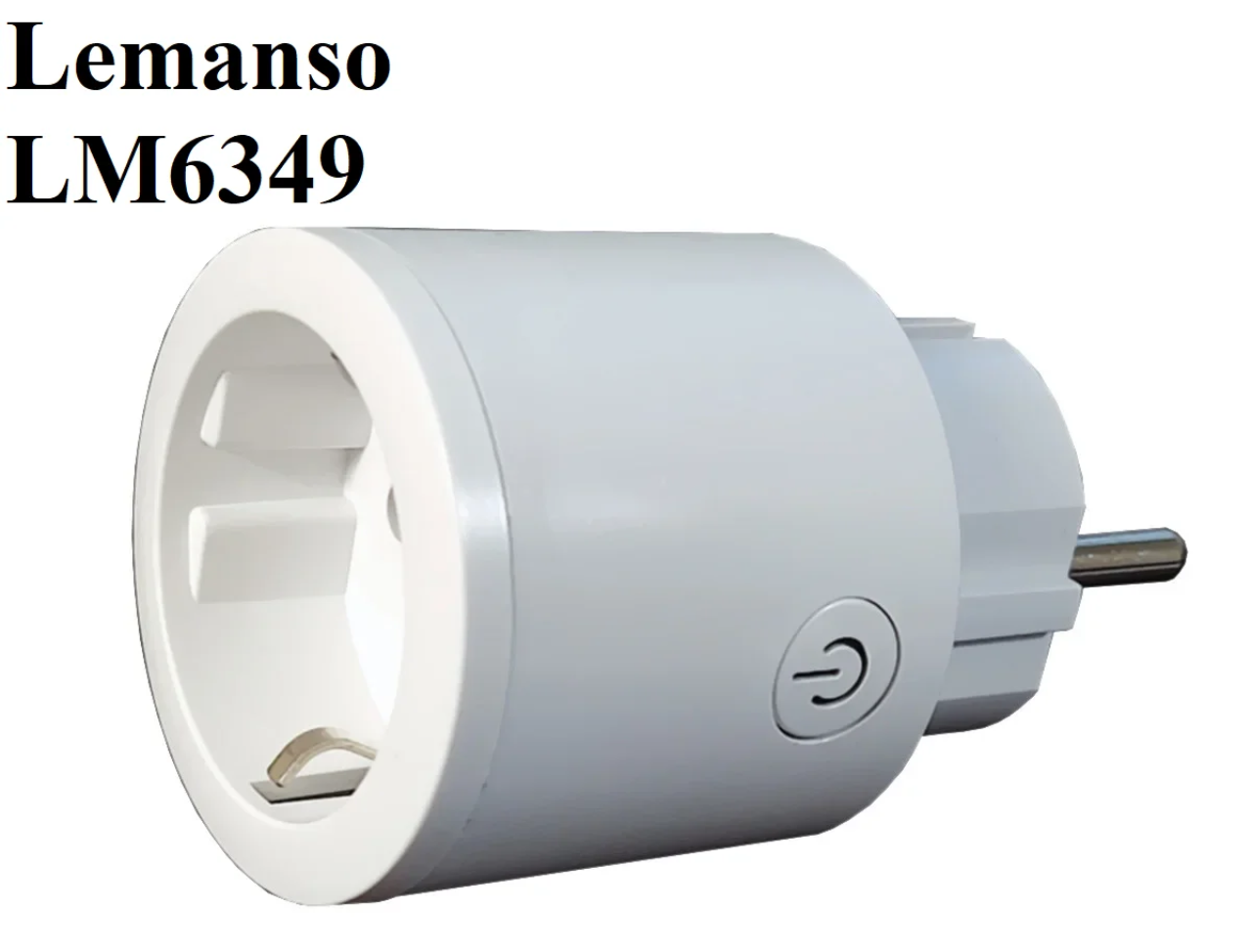 Розумна розетка таймер Lemanso LM6349 вбудований енергометр через Smart life iOS Android ватметр