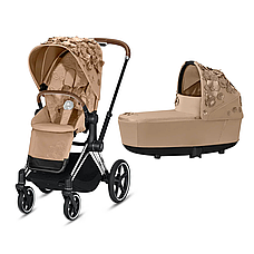 Автокрісло Cybex Cloud Z i-Size FE SIMPLY FLOWERS BEIGE mid beige, фото 6