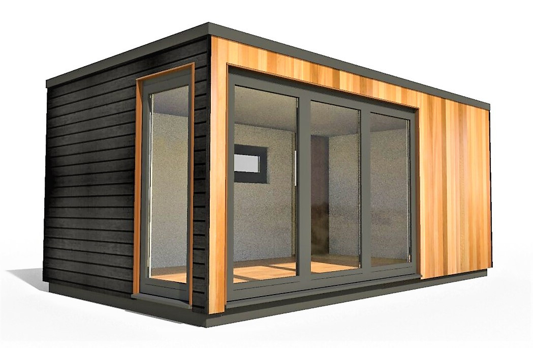 Модульний будинок 7,0х2,5м в стилі хай-тек від виробника High Tech House 02
