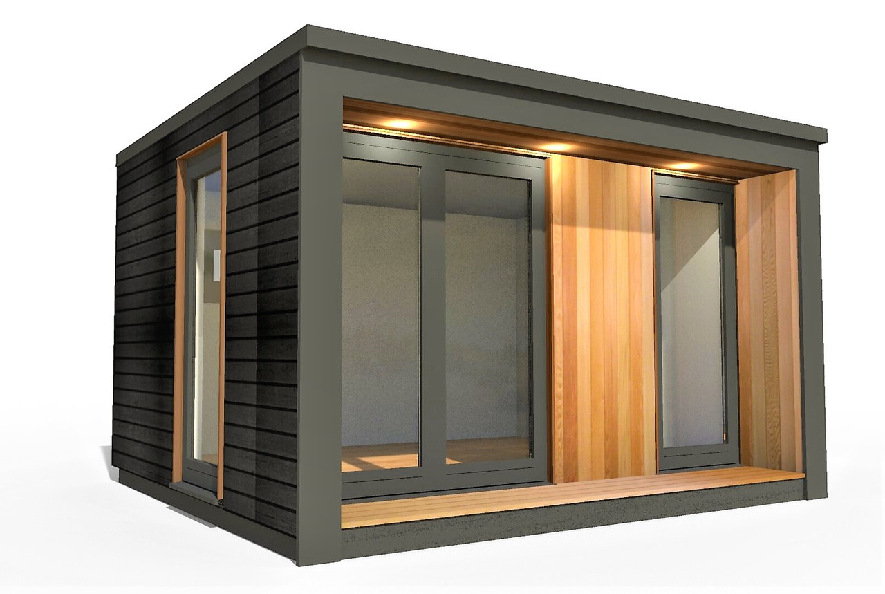 Modulares Haus 6,0x2,5m im High-Tech-Stil vom Hersteller High Tech House 01