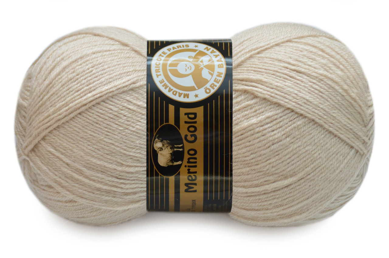 Madame Tricote Paris Merino Gold, Бежевий No130