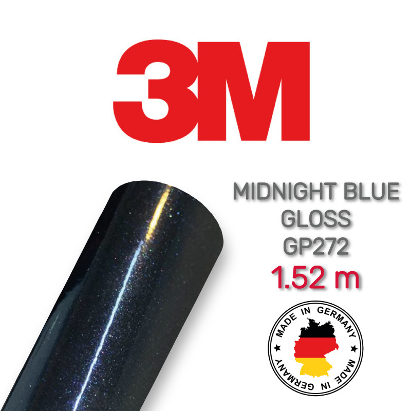 3M 1080 Gloss Midnight Blue GP272, фото 1