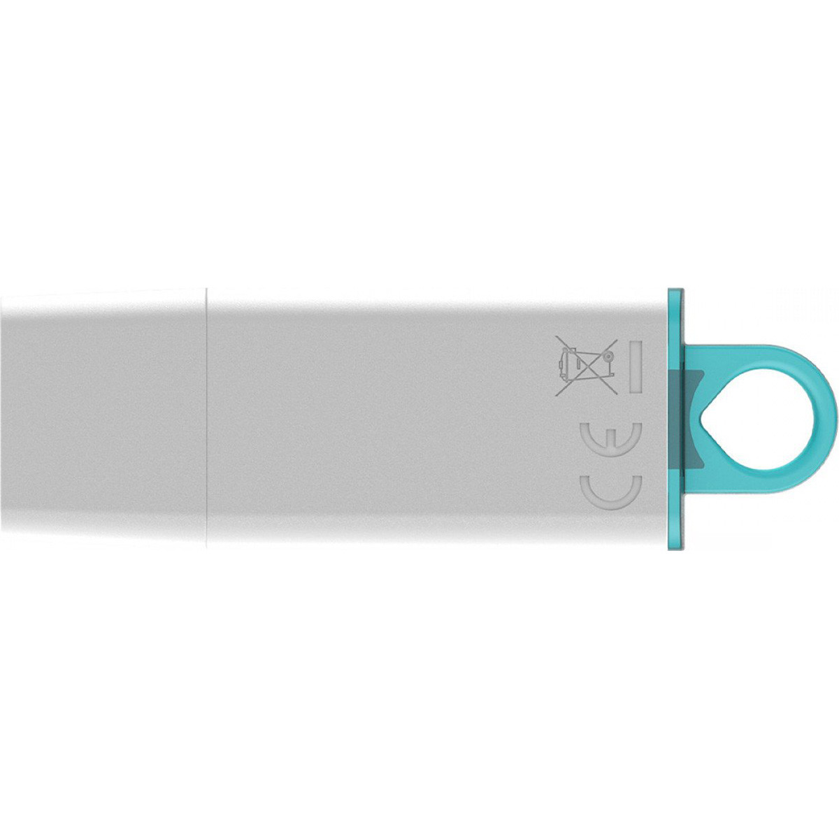 USB флешка Kingston DataTraveler Exodia 64GB USB 3.2 Gen 1 White/Teal (KC-U2G64-5R) - фото 3 - id-p1475970458